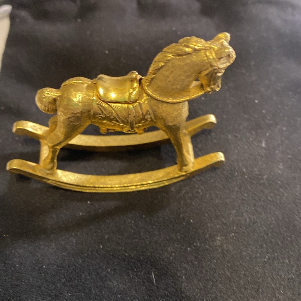 Max Factor Solid Perfume Rocking Horse From The 1… - image 4
